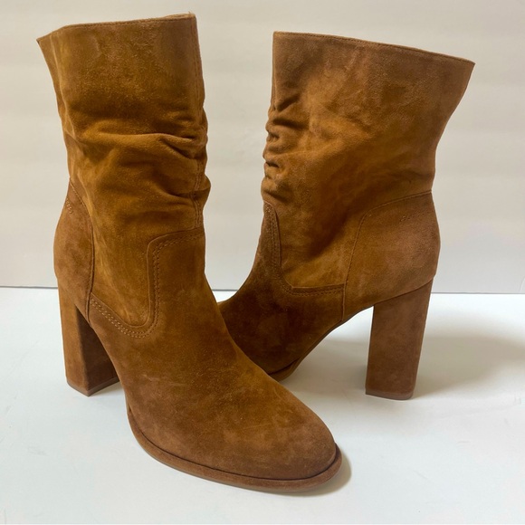 Steve Madden Vector Boot in Chestnut Suede Size 9.5 - Picture 4 of 16